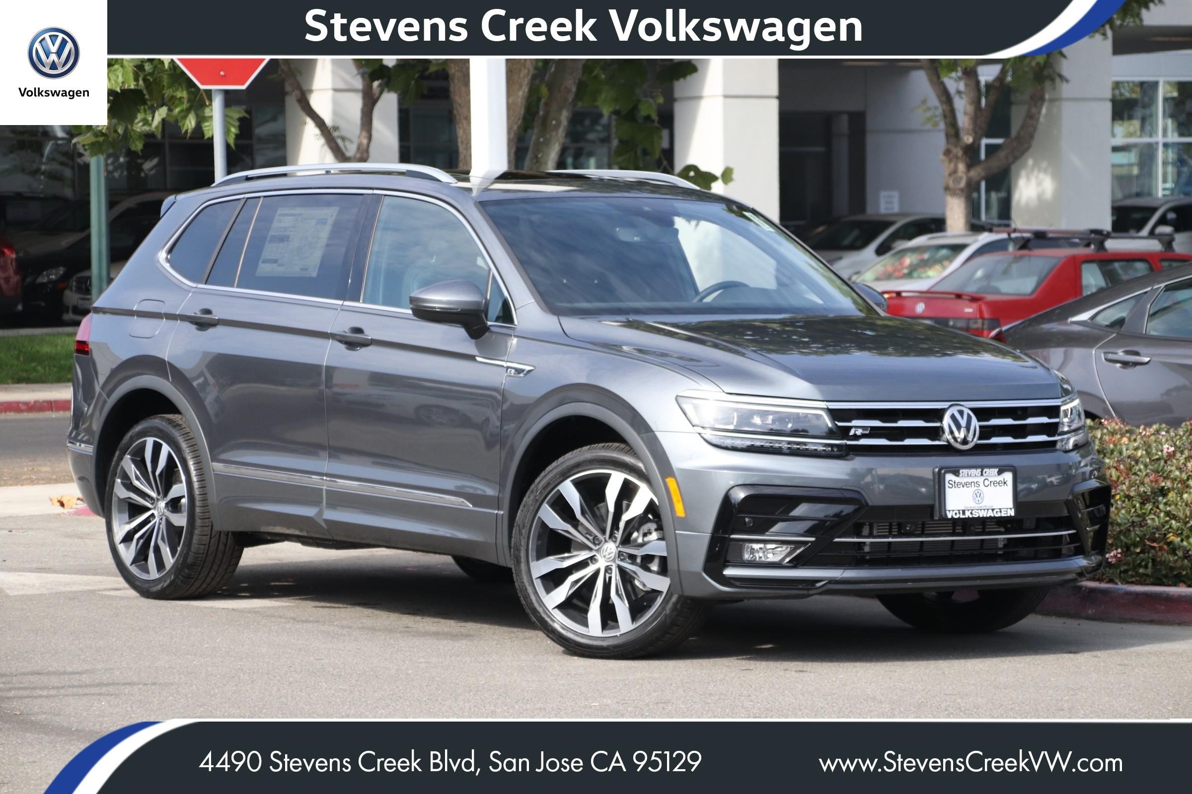 New 2019 Volkswagen Tiguan Sel Premium R Line With Navigation Awd