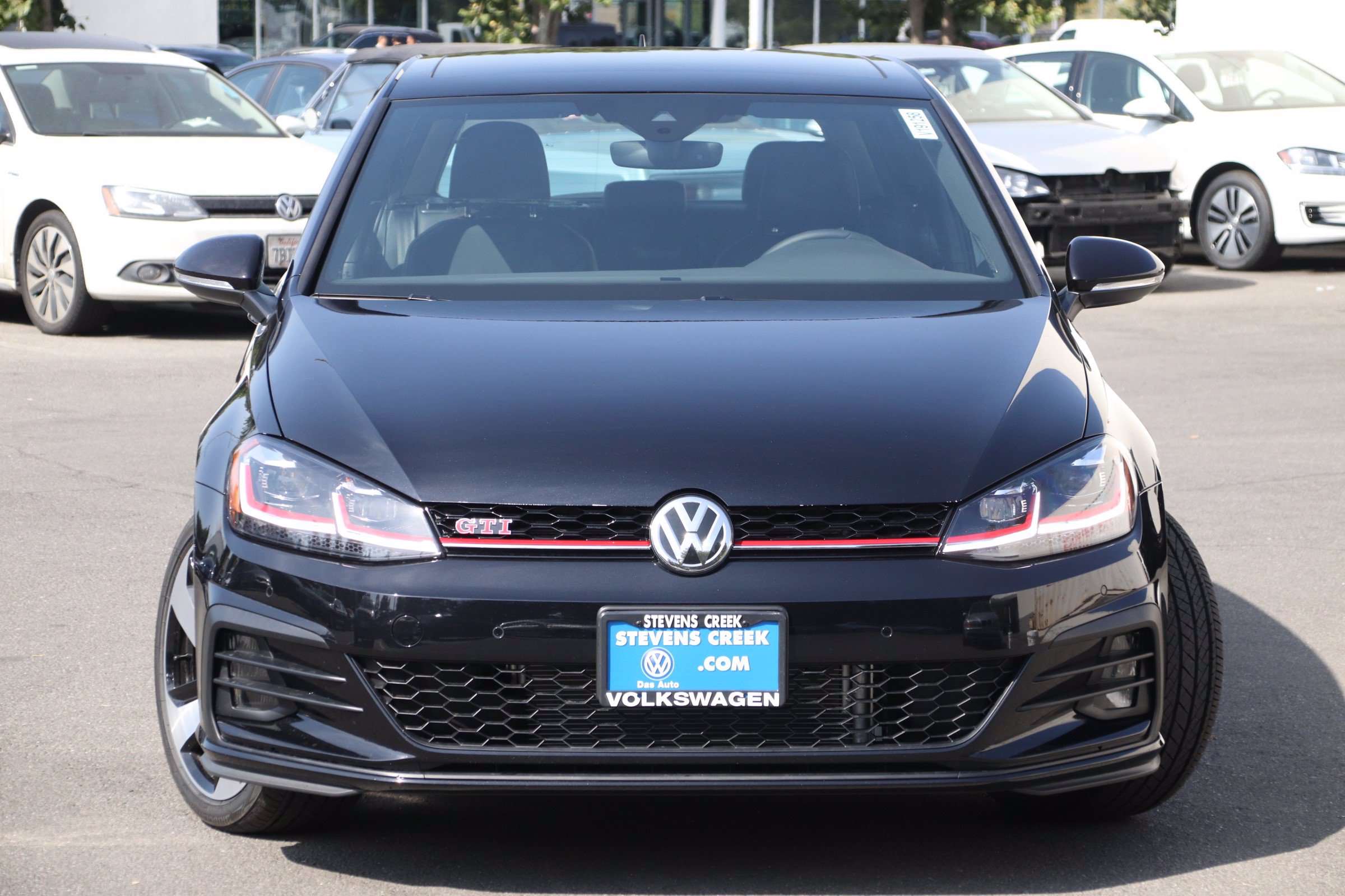 New 2019 Volkswagen Golf Gti Autobahn Hatchback In San Jose #v191258 