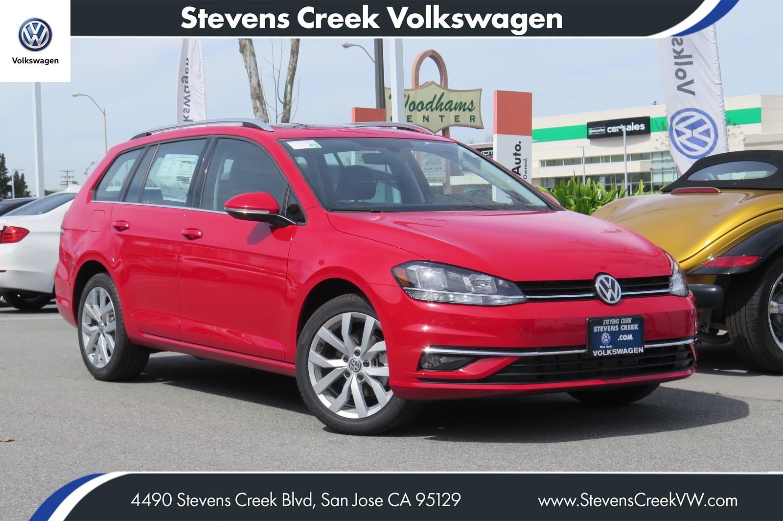 New 2018 Volkswagen Golf SportWagen SEL Station Wagon in San Jose # ...